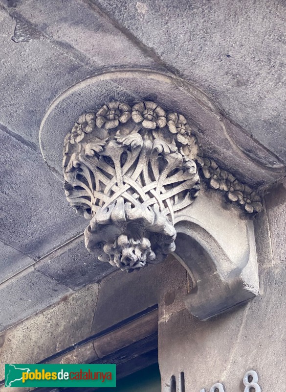 Barcelona - Cases Cabot (Roger de Llúria, 8-10) (Foto: Albert Esteves, 2021) Barcelona - Cases Cabot (Roger de Llúria, 8-10)