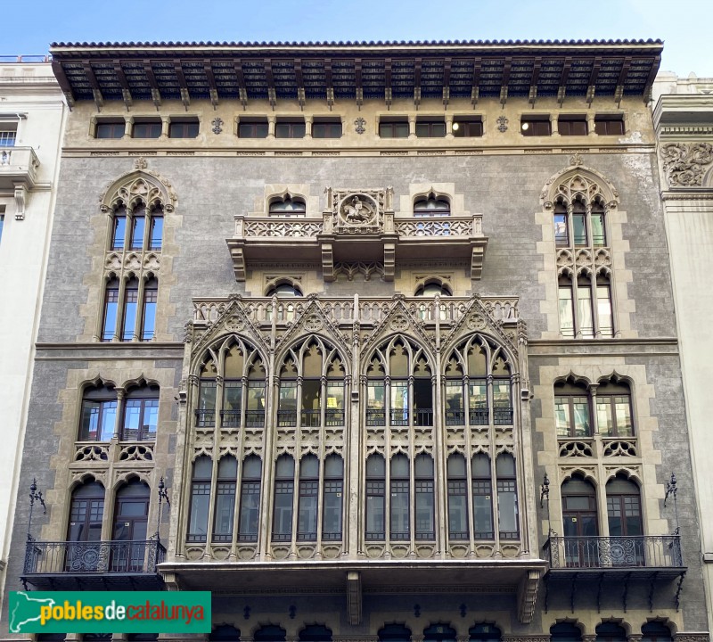 Barcelona - Via Laietana, 15 (Foto: Albert Esteves, 2021) Barcelona - Via Laietana, 15