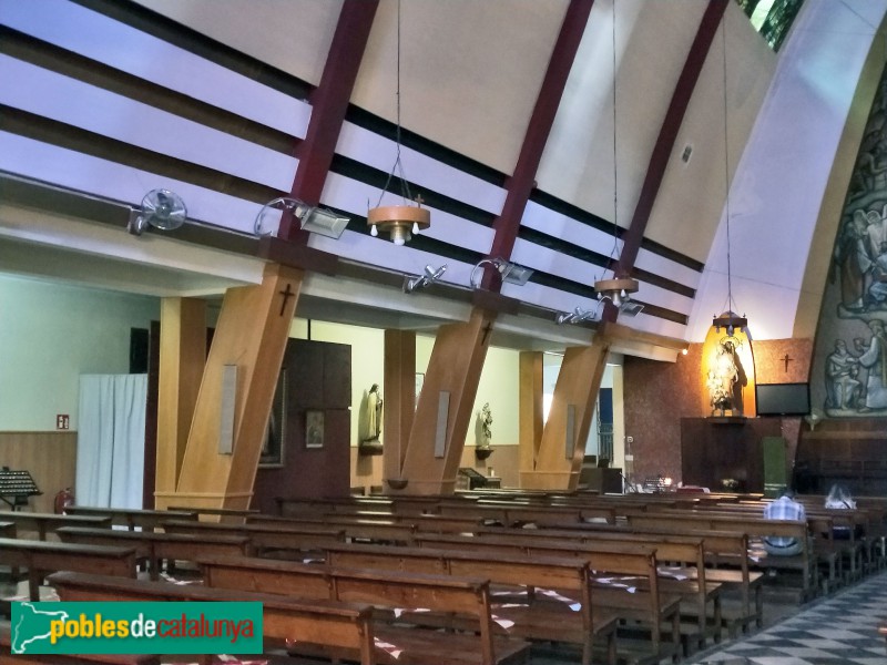 Barcelona - Església de Sant Joan M. Vianney (Foto: Anna Corcoll, 2021) Barcelona - Església de Sant Joan M. Vianney