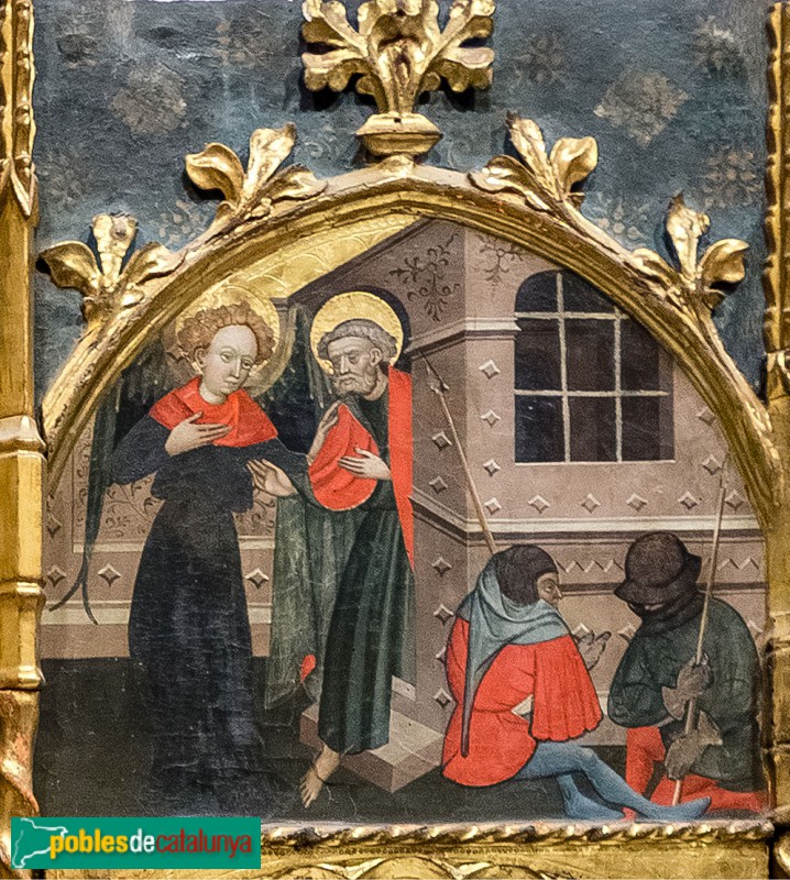 Retaule de Sant Pere de Vinaixa (Foto: Ermell, 2013) Retaule de Sant Pere de Vinaixa