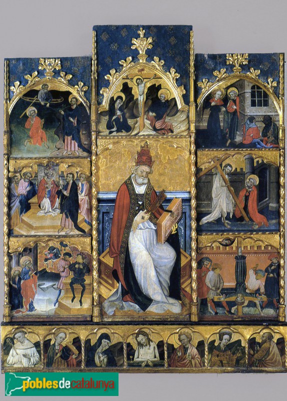 Tarragona - Museu Diocesà - Retaule de Sant Pere (Vinaixa) (Foto: Albert Esteves, 2007) Tarragona - Museu Diocesà - Retaule de Sant Pere (Vinaixa)