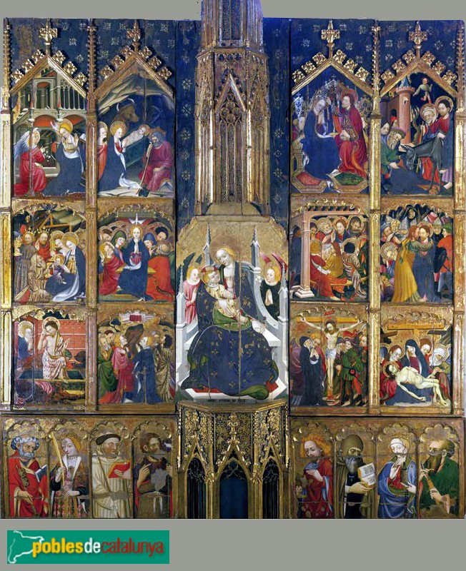 Tarragona - Museu Diocesà - Retaule de Solivella Tarragona - Museu Diocesà - Retaule de Solivella