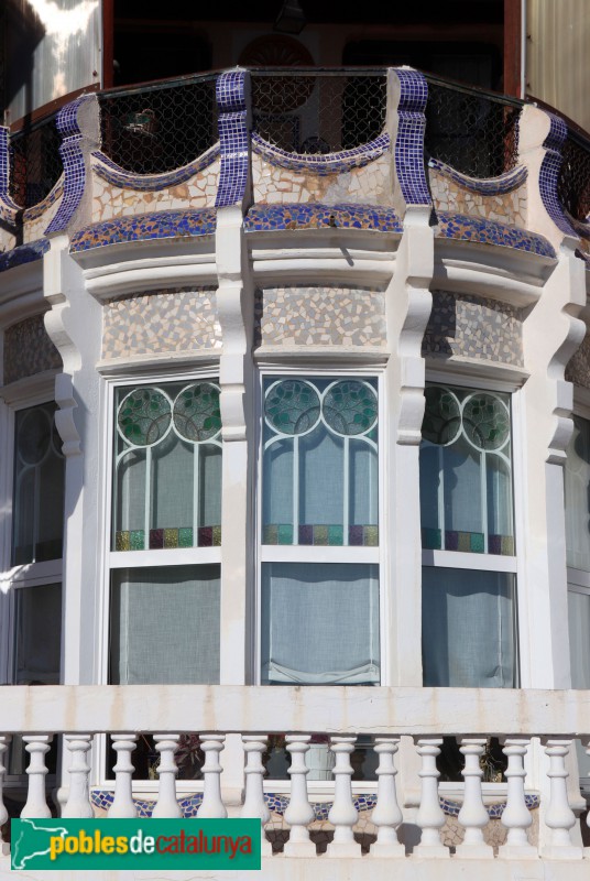 Tarragona - Casa Leandre Ripoll. Sant Antoni, 15 (Foto: Albert Esteves, 2022) Tarragona - Casa Leandre Ripoll. Sant Antoni, 15