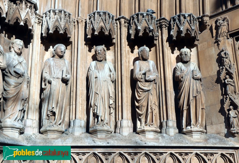 Tarragona - Catedral. Portada (Foto: Albert Esteves, 2022) Tarragona - Catedral. Portada