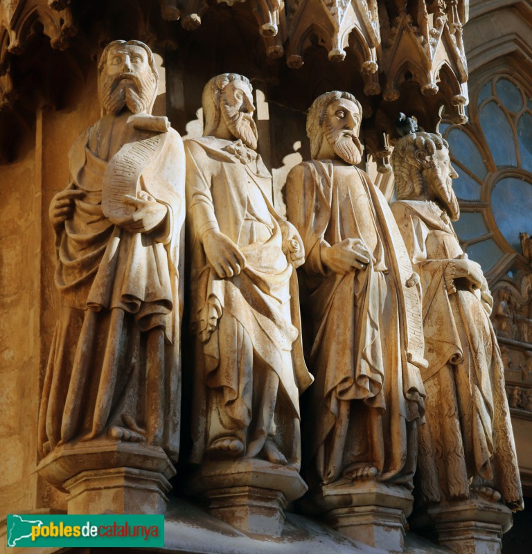 Tarragona - Catedral. Portada (Foto: Albert Esteves, 2022) Tarragona - Catedral. Portada