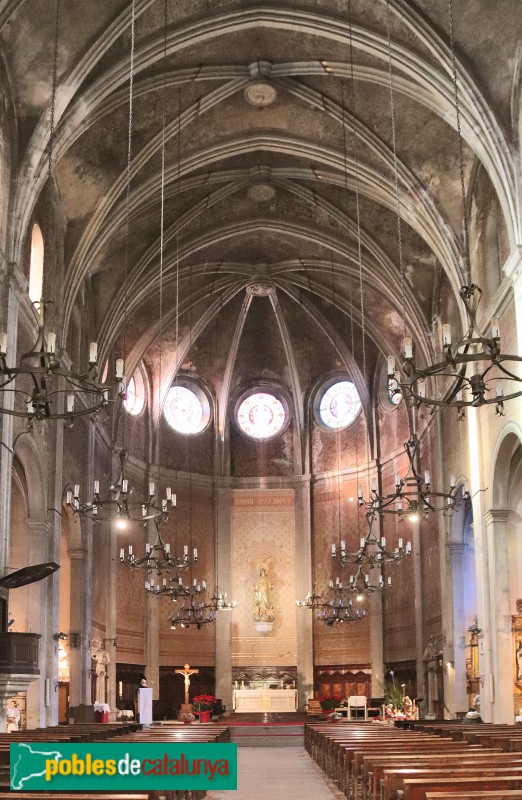 Caldes de Montbui - Església de Santa Maria (Foto: Albert Esteves, 2022) Caldes de Montbui - Església de Santa Maria