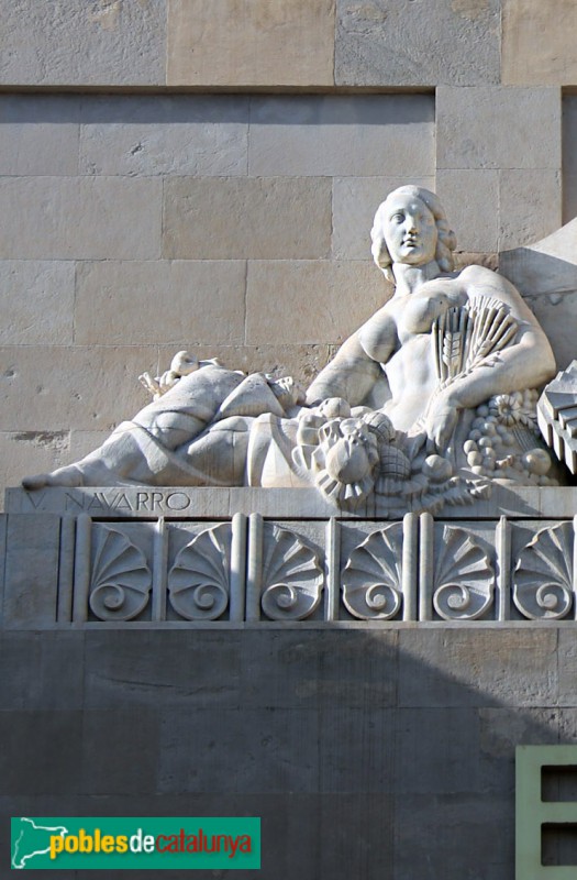 Barcelona - Edifici del Banc d'Espanya (després Caixa Catalunya) (9) (Foto: Albert Esteves, 2022) Barcelona - Edifici del Banc d'Espanya (després Caixa Catalunya) (9)