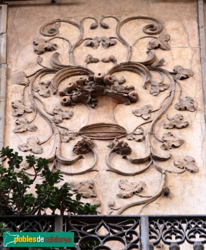 Barcelona - Baixada de la Llibreteria, 9 (Foto: Albert Esteves, 2022) Barcelona - Baixada de la Llibreteria, 9