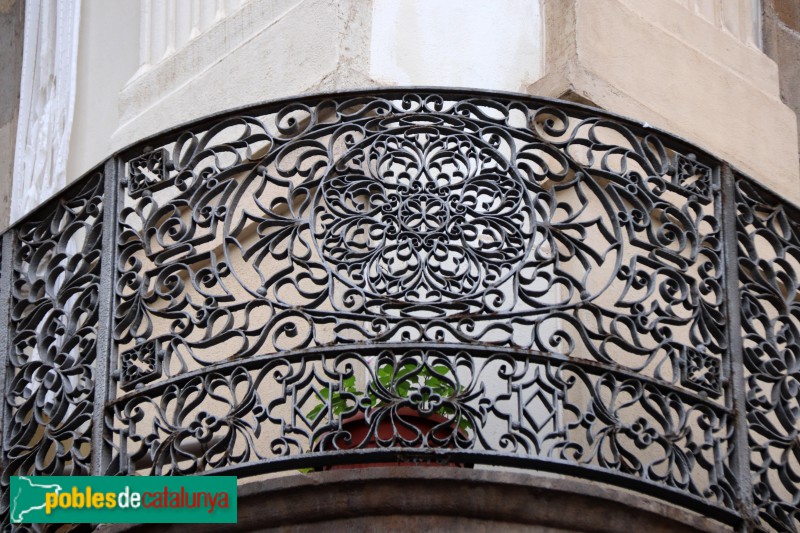 Barcelona - Baixada de la Llibreteria, 9 (Foto: Albert Esteves, 2022) Barcelona - Baixada de la Llibreteria, 9