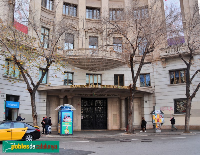 Barcelona - Foment del Treball (Foto: Albert Esteves, 2022) Barcelona - Foment del Treball