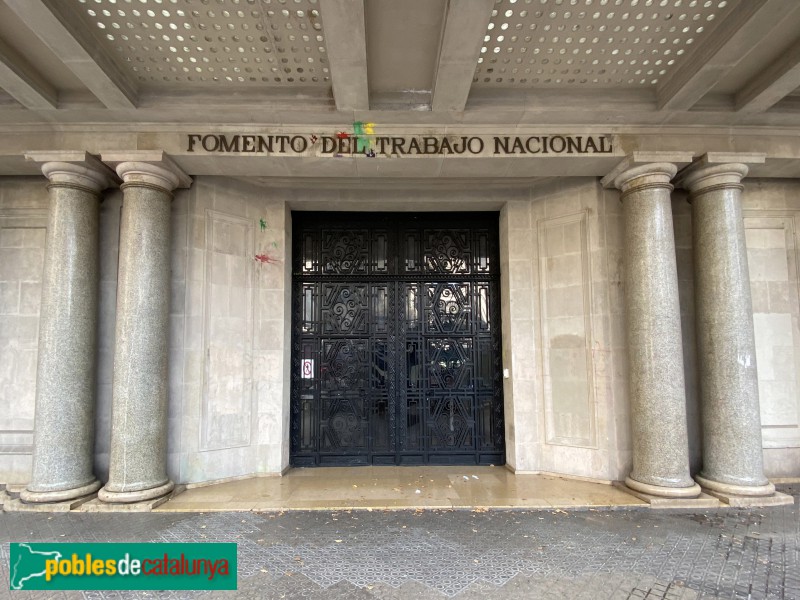 Barcelona - Foment del Treball (Foto: Albert Esteves, 2022) Barcelona - Foment del Treball