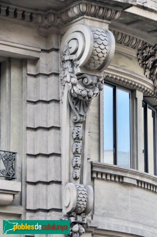 Barcelona - Via Laietana, 47 (Foto: Albert Esteves, 2022) Barcelona - Via Laietana, 47