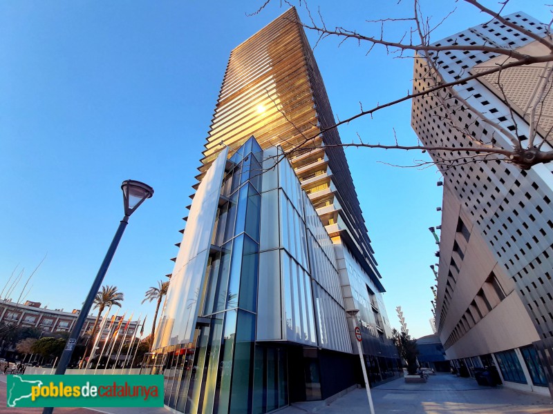 Barcelona - Torre Mapfre (Foto: Sergi Suárez, 2022) Barcelona - Torre Mapfre