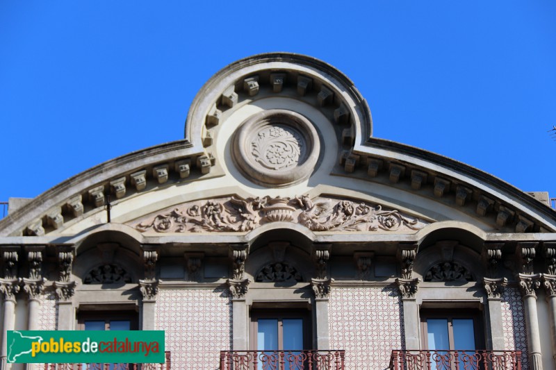 Barcelona - Rambla Catalunya, 124 (Foto: Albert Esteves, 2022) Barcelona - Rambla Catalunya, 124