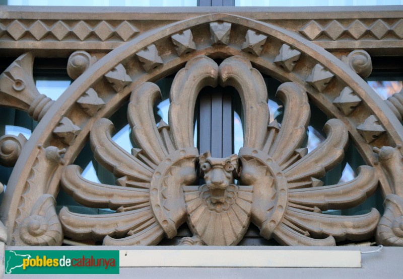 Barcelona - Passeig de Gràcia, 75 (Foto: Albert Esteves, 2022) Barcelona - Passeig de Gràcia, 75