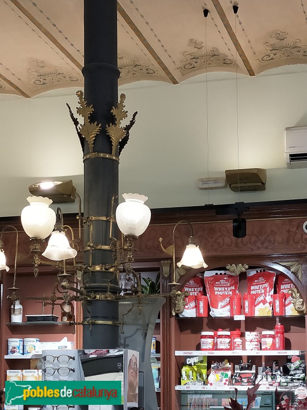 Barcelona - Farmàcia Santa Caterina (Foto: Anna Corcoll, 2022) Barcelona - Farmàcia Santa Caterina