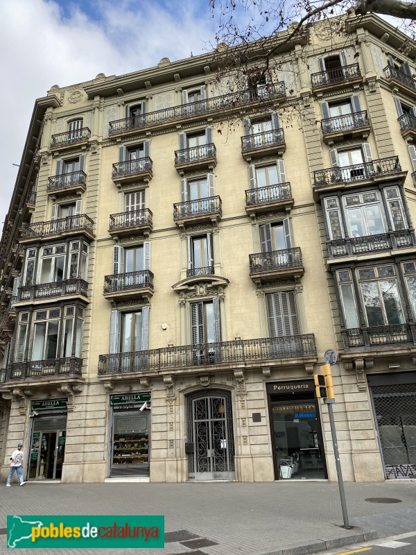 Barcelona - Gran Via, 623 (Foto: Albert Esteves, 2022) Barcelona - Gran Via, 623