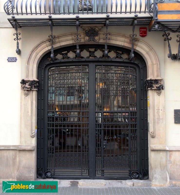 Barcelona - Gran Via, 658 (Foto: Albert Esteves, 2022) Barcelona - Gran Via, 658
