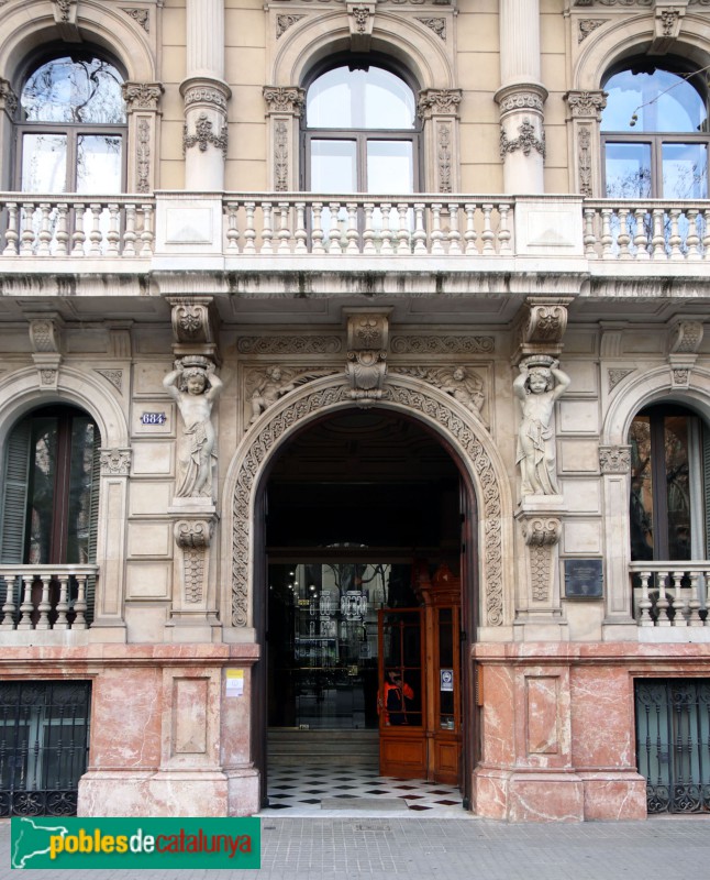 Barcelona - Gran Via, 684 (Foto: Albert Esteves, 2022) Barcelona - Gran Via, 684