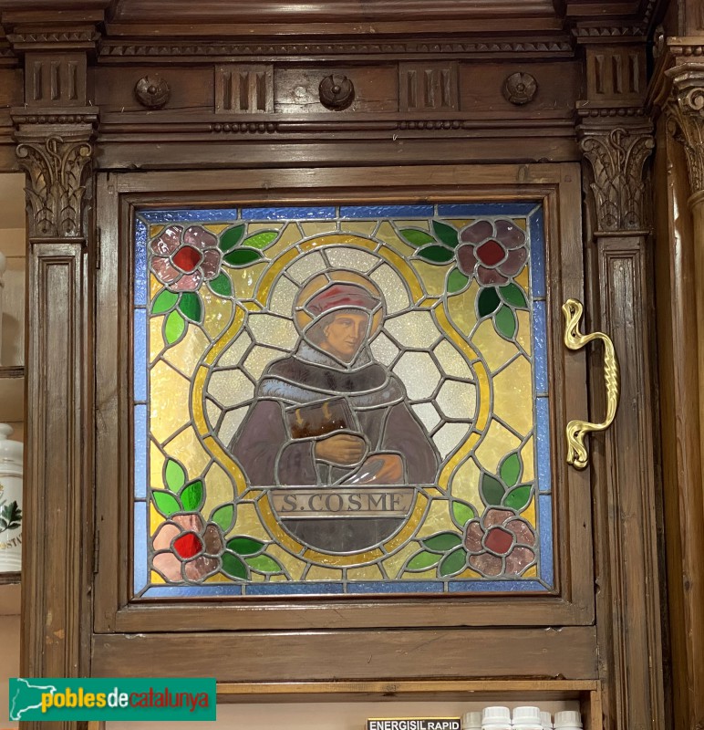 Barcelona - Farmàcia Vintró (Ara Higueras-Álvarez) (Foto: Albert Esteves, 2022) Barcelona - Farmàcia Vintró (Ara Higueras-Álvarez)