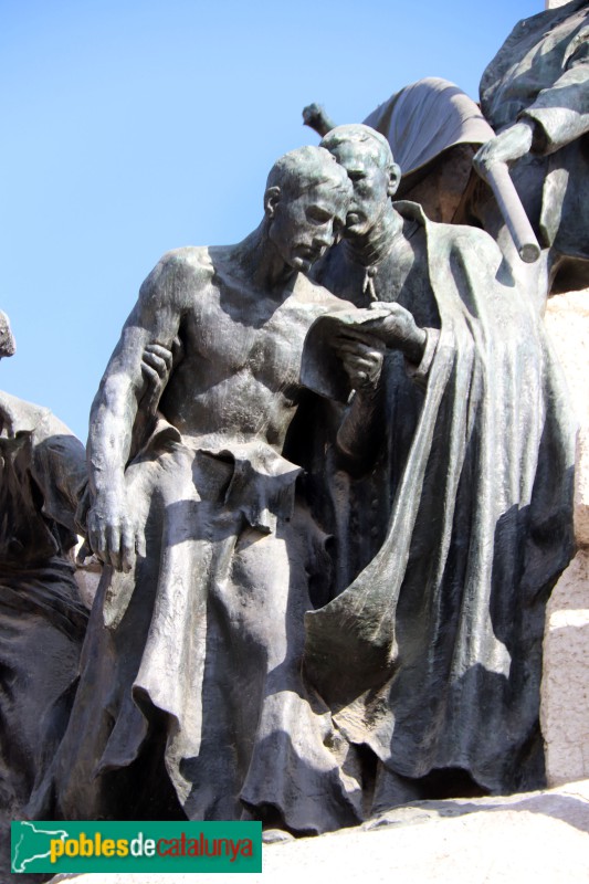 Barcelona - Monument al Doctor Robert (Foto: Albert Esteves, 2022) Barcelona - Monument al Doctor Robert