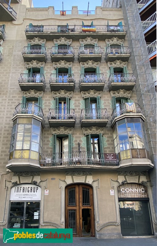 Barcelona - Aragó, 358-360 (Foto: Albert Esteves, 2022) Barcelona - Aragó, 358-360