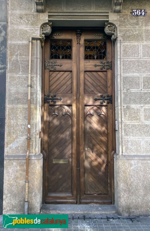 Barcelona - Aragó, 364 (Foto: Albert Esteves, 2022) Barcelona - Aragó, 364