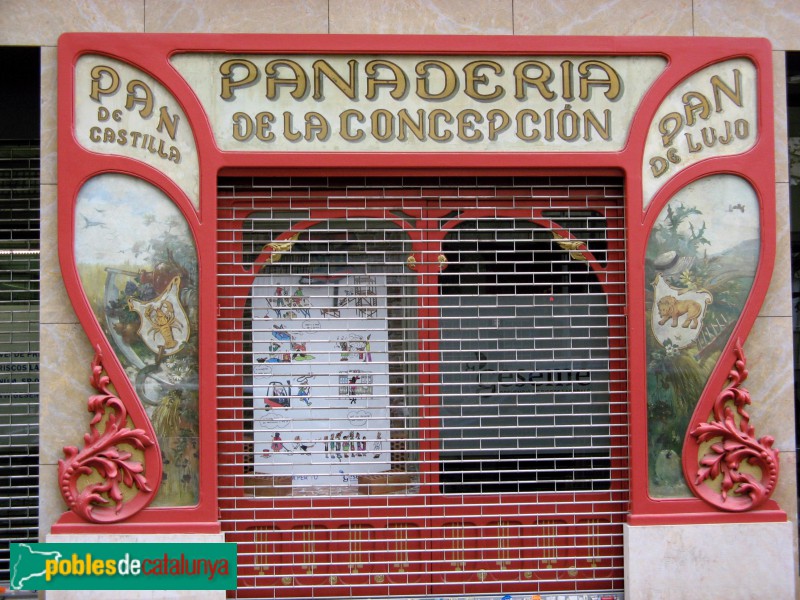 Barcelona - Forn de la Concepció (Foto: Albert Esteves, 2007) Barcelona - Forn de la Concepció