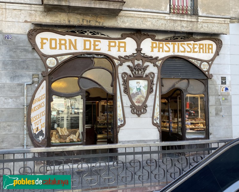 Barcelona - Forn Sarret (Foto: Albert Esteves, 2022) Barcelona - Forn Sarret