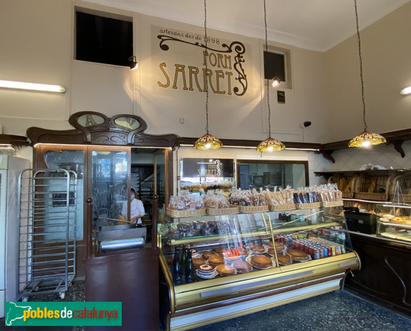 Barcelona - Forn Sarret (Foto: Albert Esteves, 2022) Barcelona - Forn Sarret