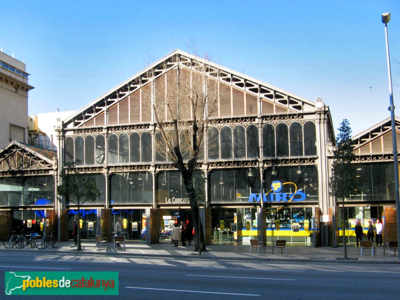 Barcelona - Mercat de la Concepció (Foto: Albert Esteves, 2007) Barcelona - Mercat de la Concepció