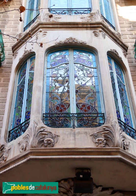 Barcelona - Roger de Llúria, 74 (Foto: Albert Esteves, 2022) Barcelona - Roger de Llúria, 74