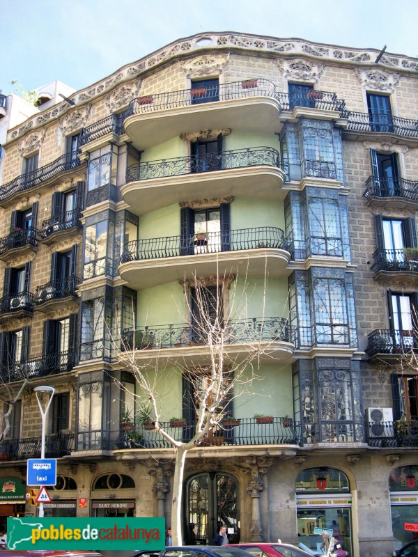 Barcelona - Roger de Llúria, 80 (Foto: Albert Esteves, 2008) Barcelona - Roger de Llúria, 80