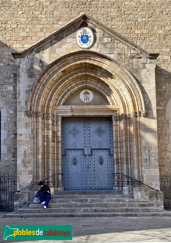 Barcelona - Esgésia de la Concepció. Portada (Foto: Albert Esteves, 2022) Barcelona - Esgésia de la Concepció. Portada