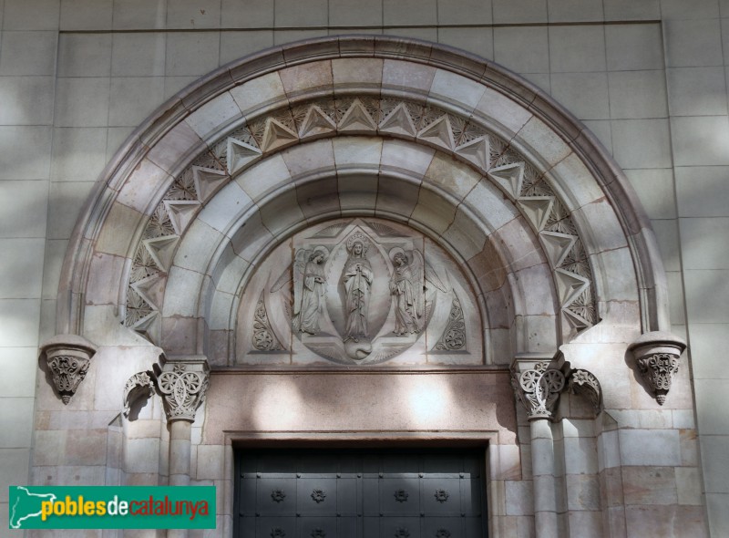 Barcelona - Esgésia de la Concepció (Foto: Albert Esteves, 2022) Barcelona - Esgésia de la Concepció