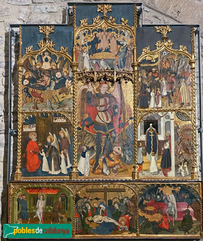 Terrassa - Retaule de Sant Miquel (Foto: Albert Esteves, 2022) Terrassa - Retaule de Sant Miquel