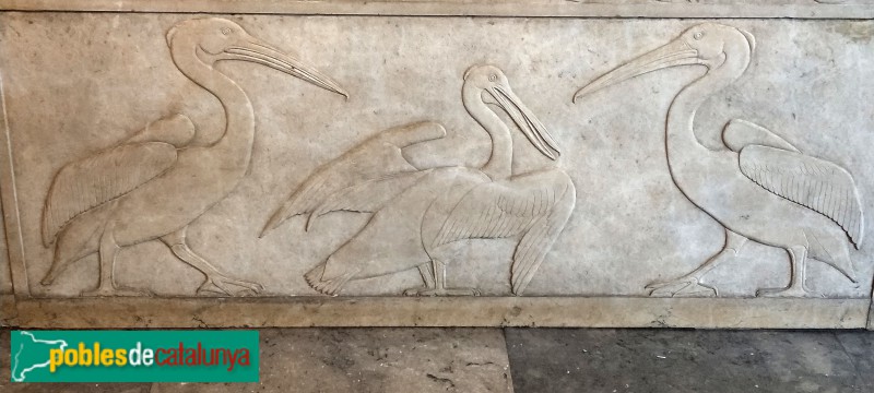 Barcelona - Diagonal, 614. Baixrelleus de Joan Rebull (Foto: Anna Corcoll, 2022) Barcelona - Diagonal, 614. Baixrelleus de Joan Rebull