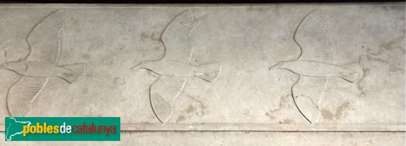 Barcelona - Diagonal, 614. Baixrelleus de Joan Rebull (Foto: Anna Corcoll, 2022) Barcelona - Diagonal, 614. Baixrelleus de Joan Rebull