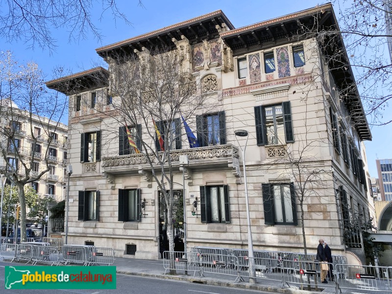 Barcelona - Palau Montaner (Mallorca, 278)