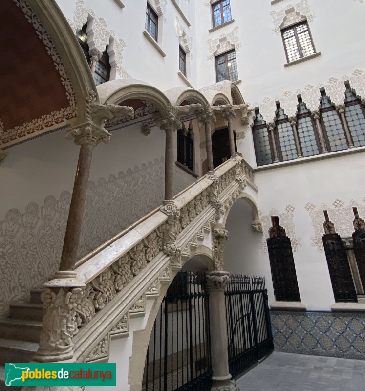 Barcelona - Palau Macaya (Foto: Albert Esteves, 2022) Barcelona - Palau Macaya