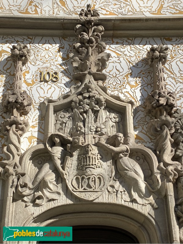 Barcelona - Palau Macaya (Foto: Albert Esteves, 2022) Barcelona - Palau Macaya