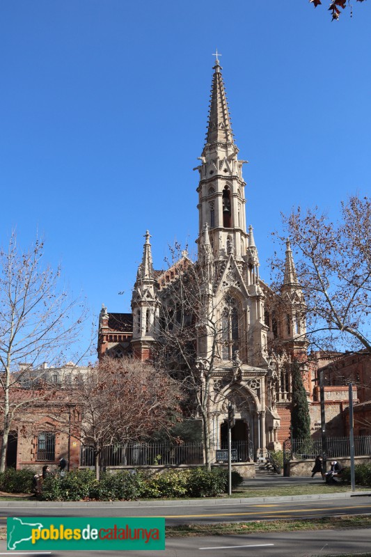 Barcelona - Església de les Saleses (Foto: Albert Esteves, 2022) Barcelona - Església de les Saleses