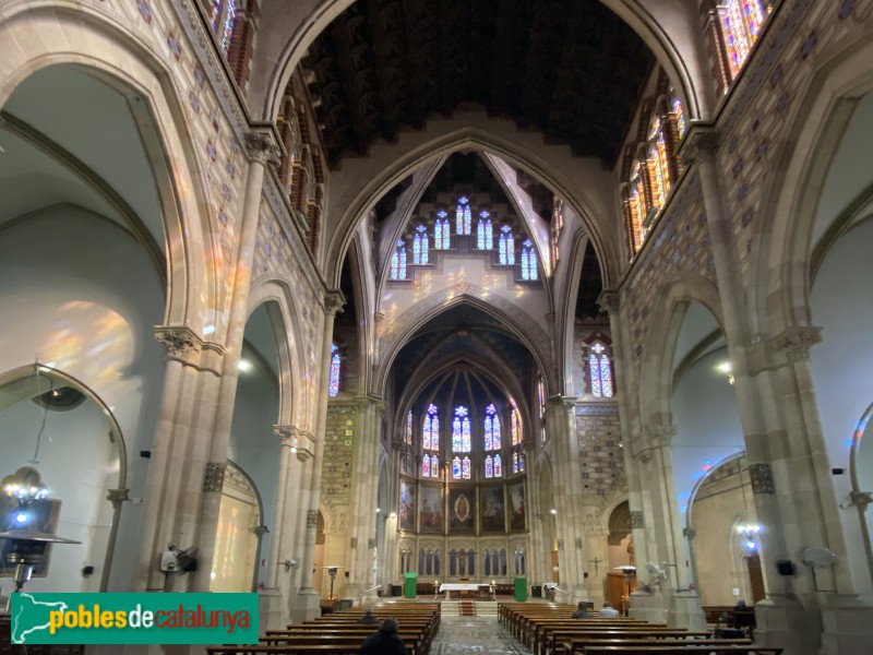 Barcelona - Església de les Saleses (Foto: Albert Esteves, 2022) Barcelona - Església de les Saleses