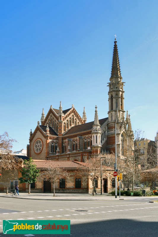 Barcelona - Església de les Saleses (Foto: Albert Esteves, 2022) Barcelona - Església de les Saleses