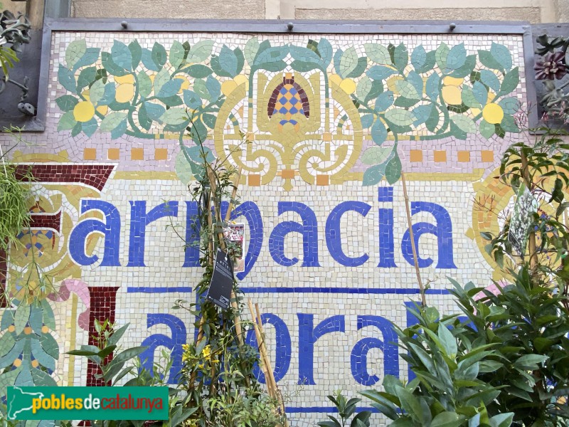 Barcelona - Farmàcia Viladot (Foto: Albert Esteves, 2022) Barcelona - Farmàcia Viladot