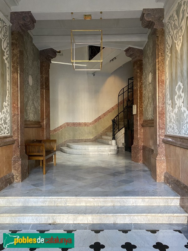 Barcelona - Passeig de Sant Joan, 7 (Foto: Albert Esteves, 2022) Barcelona - Passeig de Sant Joan, 7