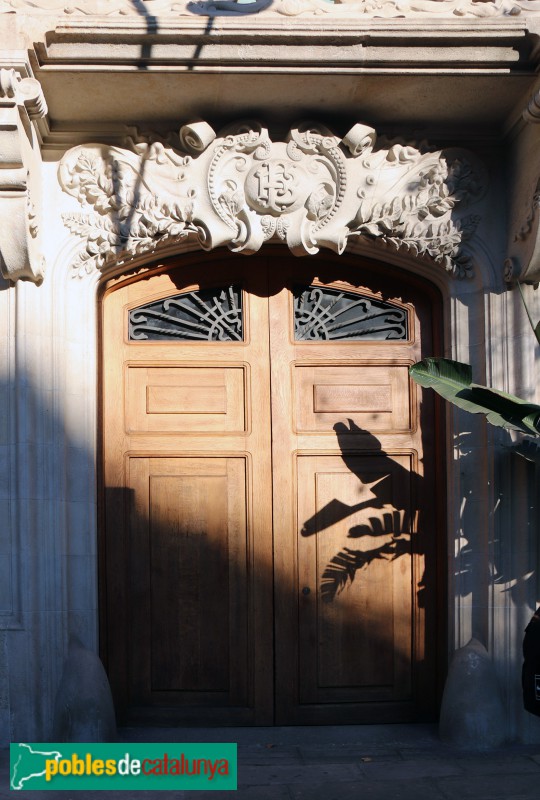 Barcelona - Casa Burés (Foto: Albert Esteves, 2022) Barcelona - Casa Burés