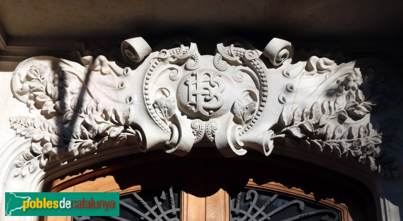 Barcelona - Casa Burés (Foto: Albert Esteves, 2022) Barcelona - Casa Burés