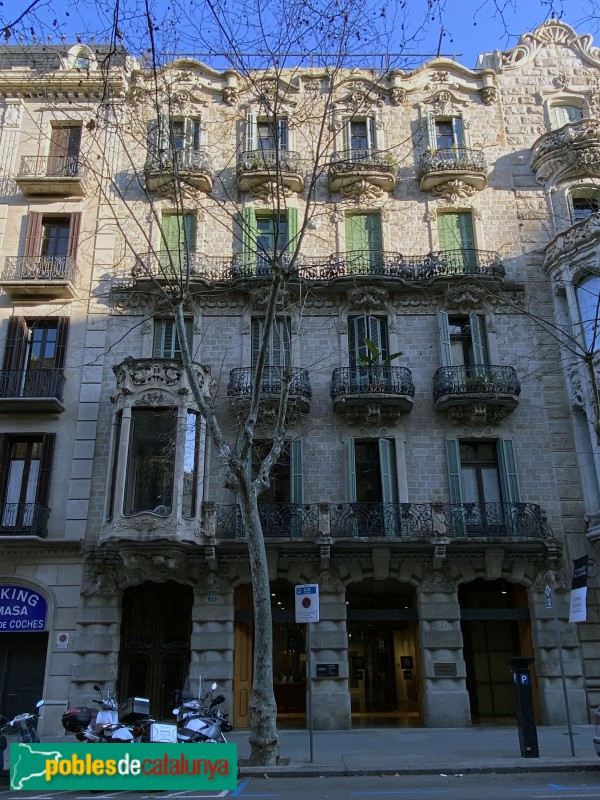 Barcelona - Ausiàs Marc, 22 (Foto: Albert Esteves, 2022) Barcelona - Ausiàs Marc, 22