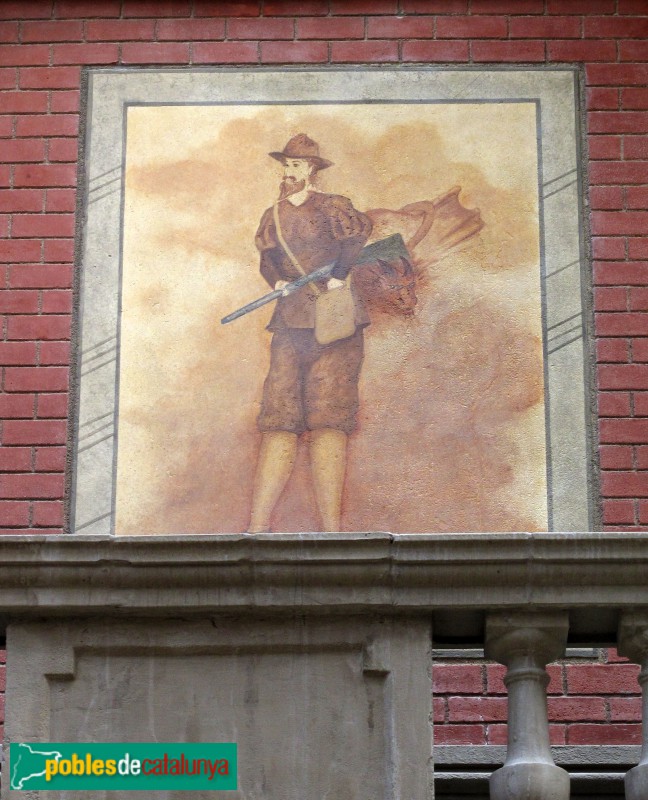 Barcelona - Casa Agustí Atzeries (Foto: Eric, 2018) Barcelona - Casa Agustí Atzeries